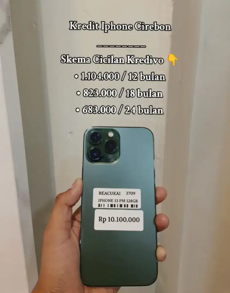 (BEACUKAI) IPHONE 13 PM 128 GB