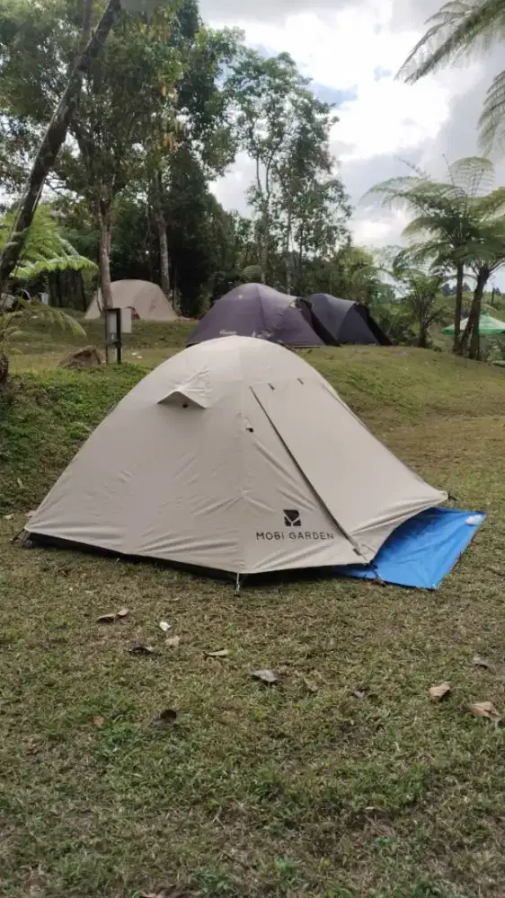 DIJUAL TENDA MOBI GARDEN 2 PERSON & FOOT PRINT NATURHIKE
