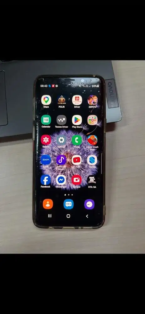 Samsung S9 warna hitam cakep minus