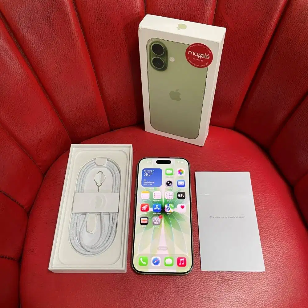 iPhone 17 256gb Sage Garansi iBox Digimap Aktif Fullset Original