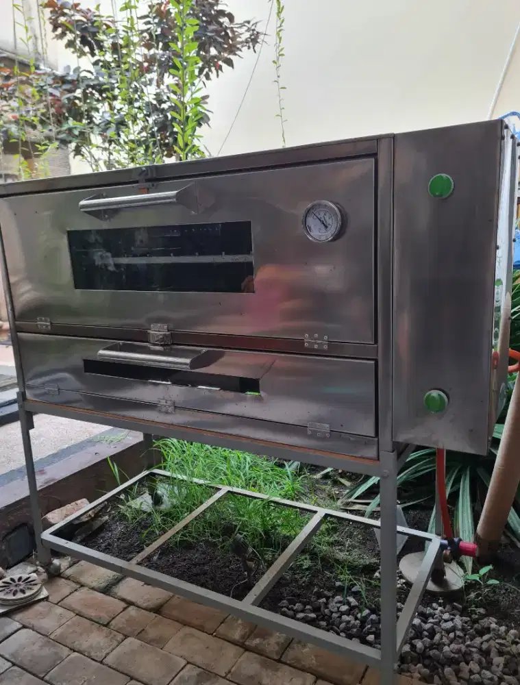 Oven full stainles (dgn pemantik)