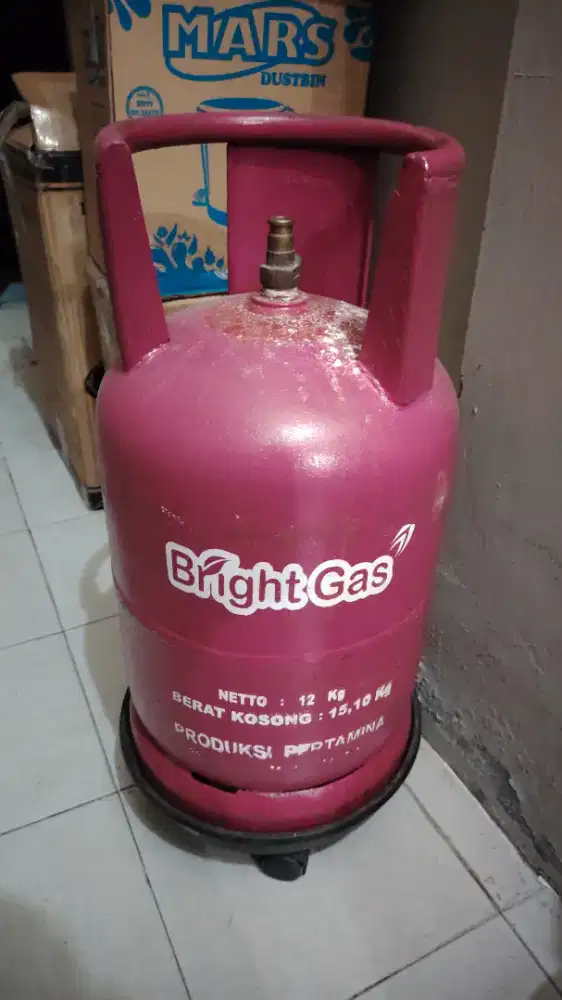 Tabung Elpiji Bright Gas 12kg Kosong Bekas