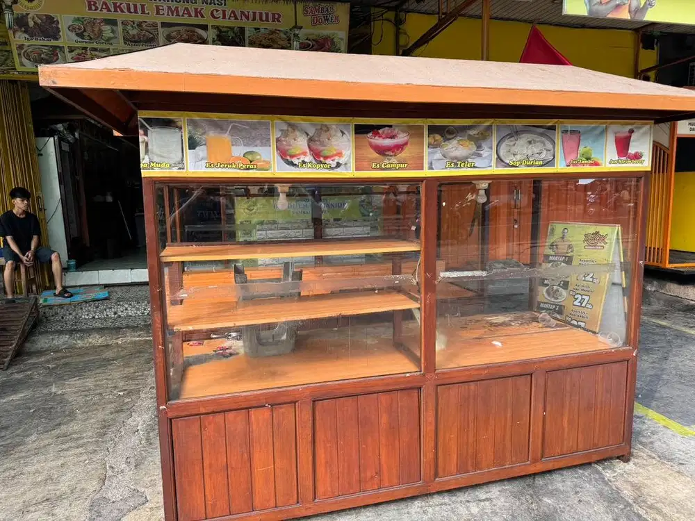 Dijual Cepat Grobak bekas kedai