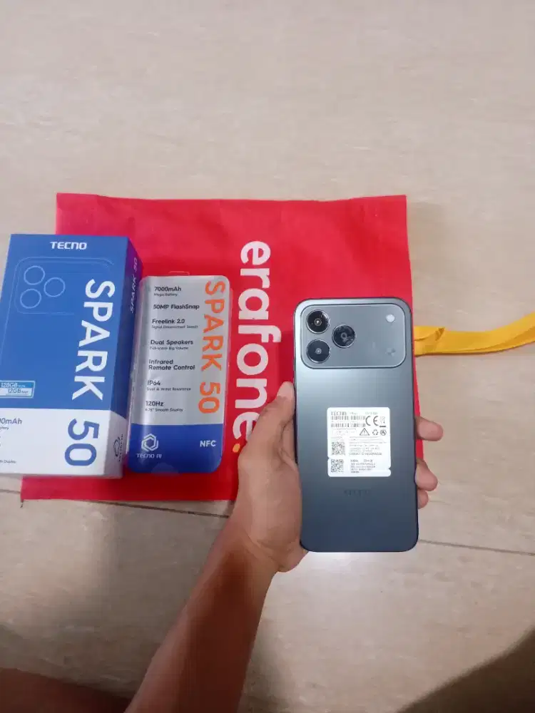 Tecno spark 50 like new