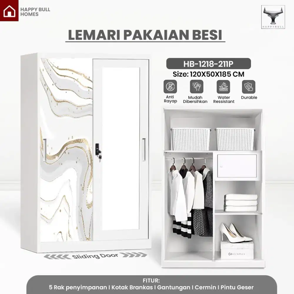 Lemari Besi Berkualitas Murah Bagus Tahan Lama