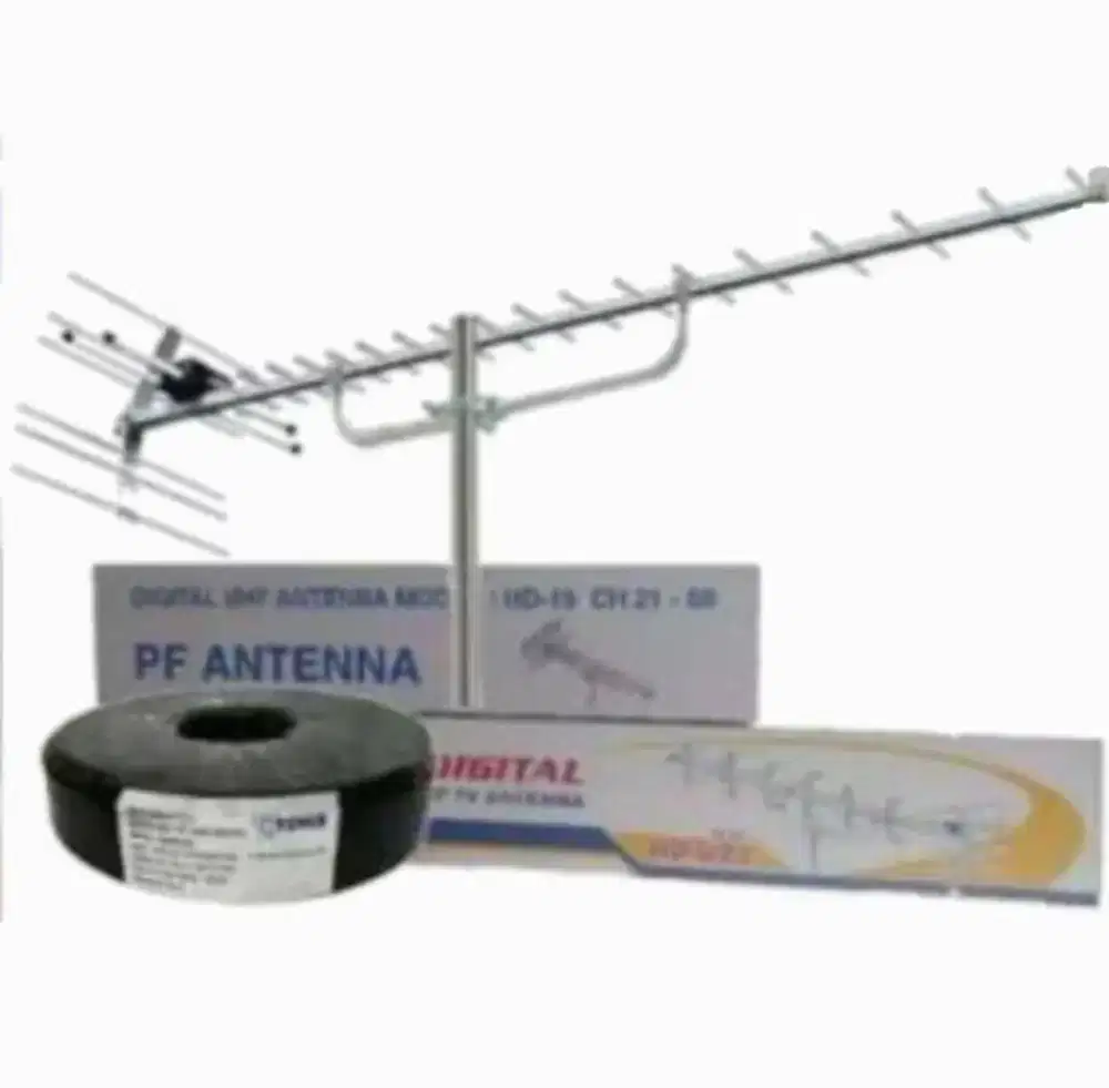 Ahli jasa pasang antena TV digital service parabola dan camera CCTV