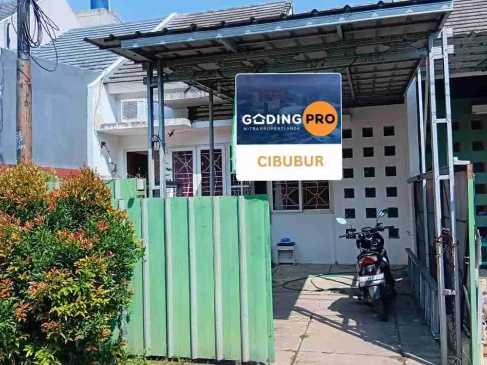 JUAL RUMAH CIBUBUR COUNTRY SHM HARGA TERJANGKAU
