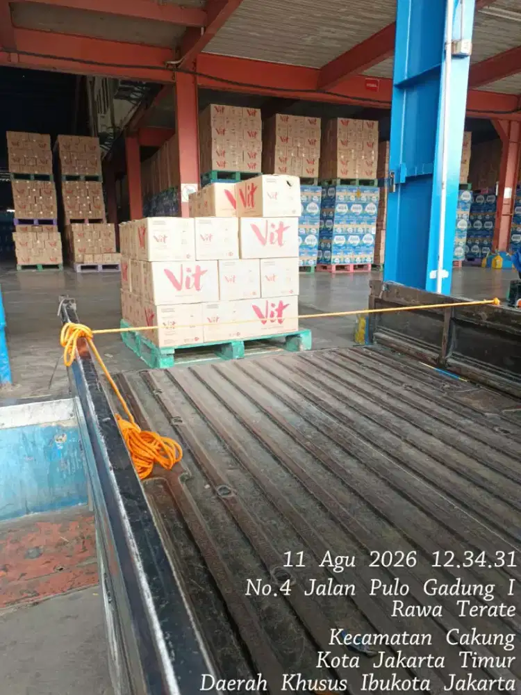 membutuhkan supir 2org, yang pernah bongkar muat minuman