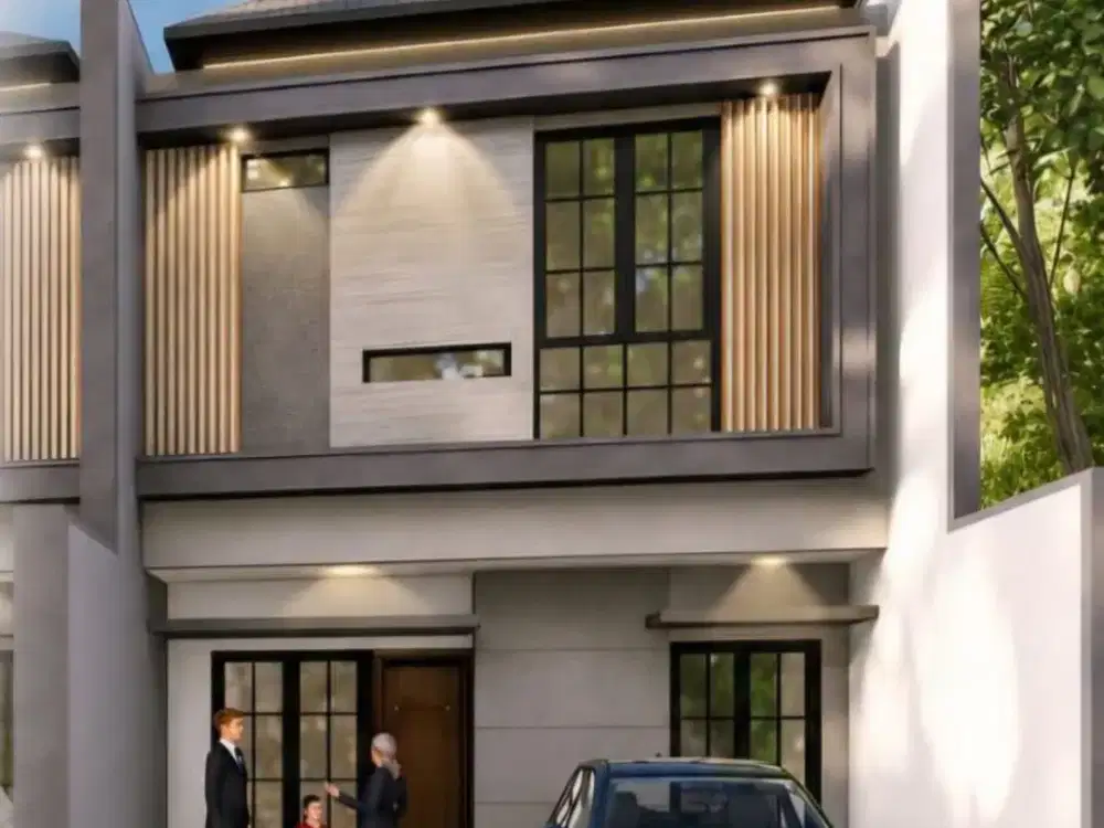 Rumah 2 Lantai Baru Minimalis SHM di Sutorejo Tengah
