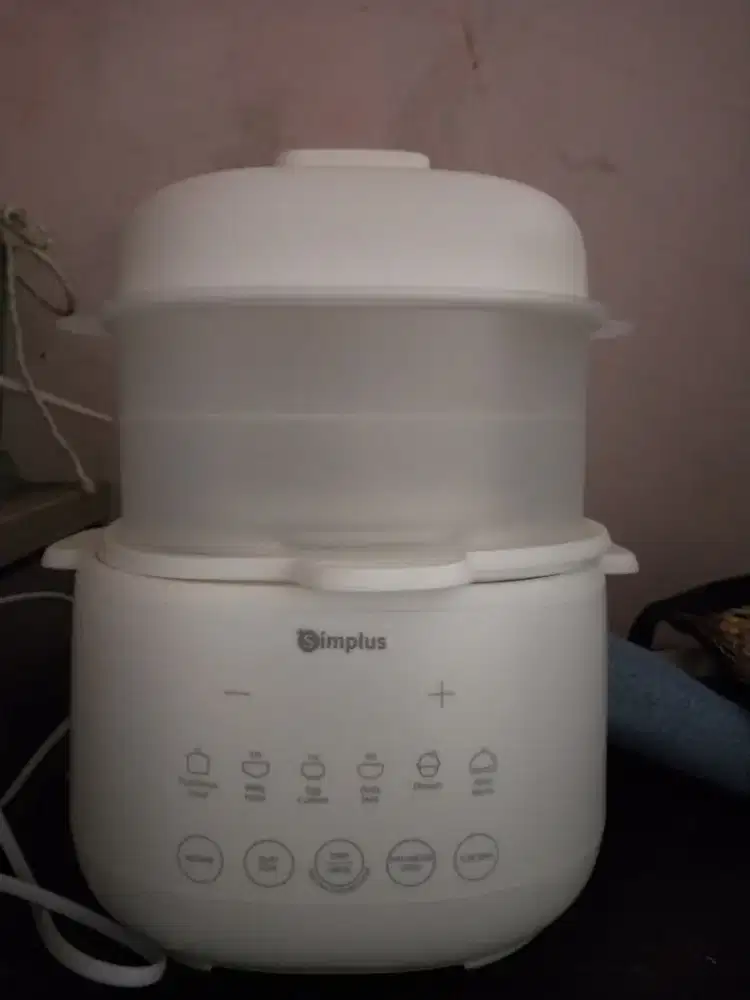 Simplus Slowcooker 2in1 (Kukus & Rebus)
