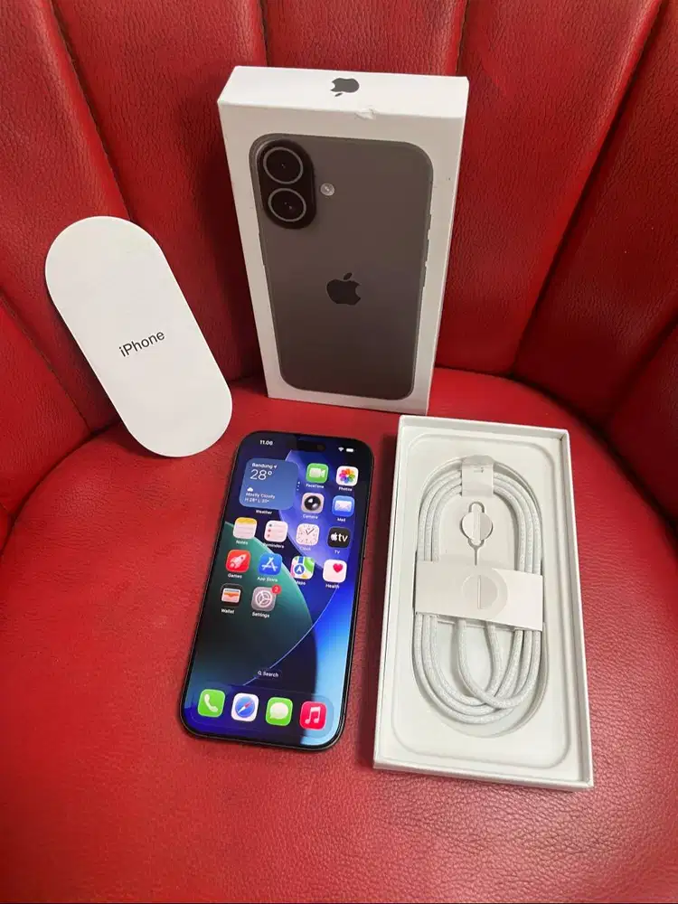 iPhone 17 256gb Black Garansi iBox GDN Aktif Fullset Original