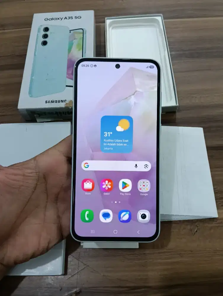 Samsung Galaxy A35 5G 8/256gb seken murah dan lengkap