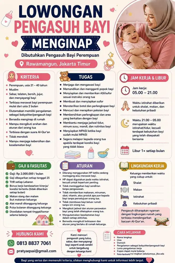 Lowongan Babysitter