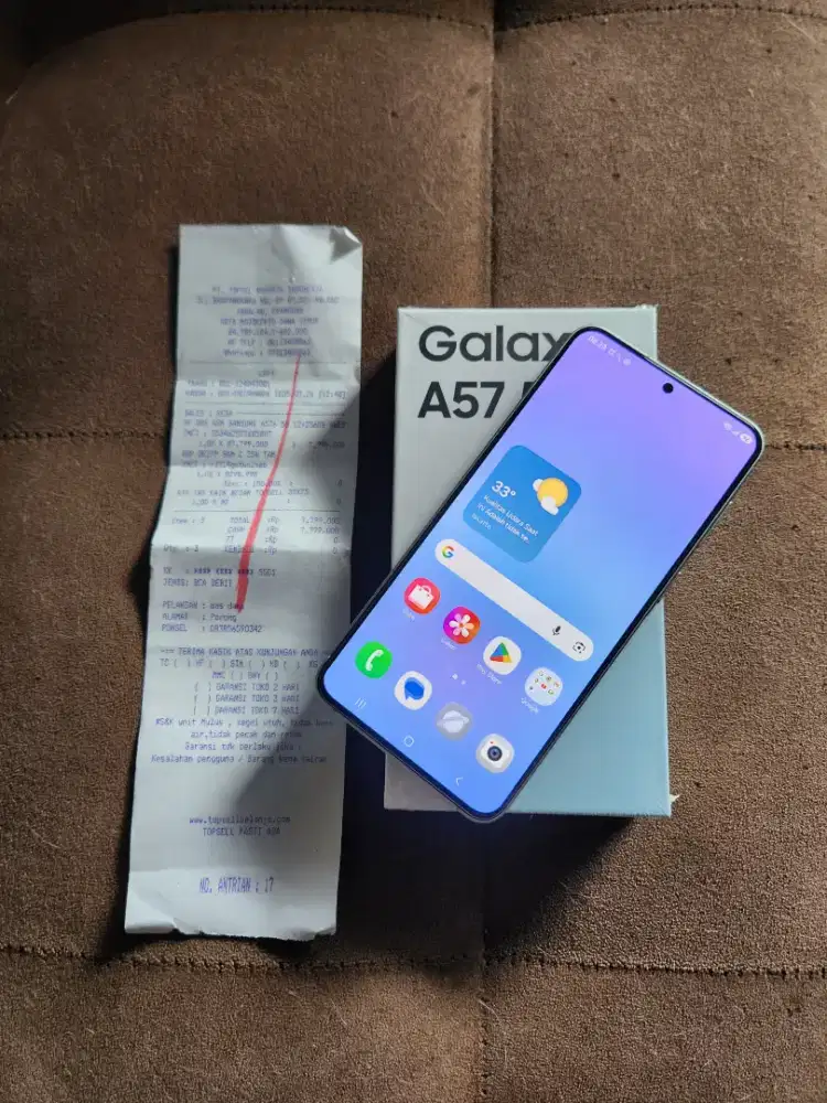 Samsung Galaxy A57 12/256 Like New Pemakaian Singkat