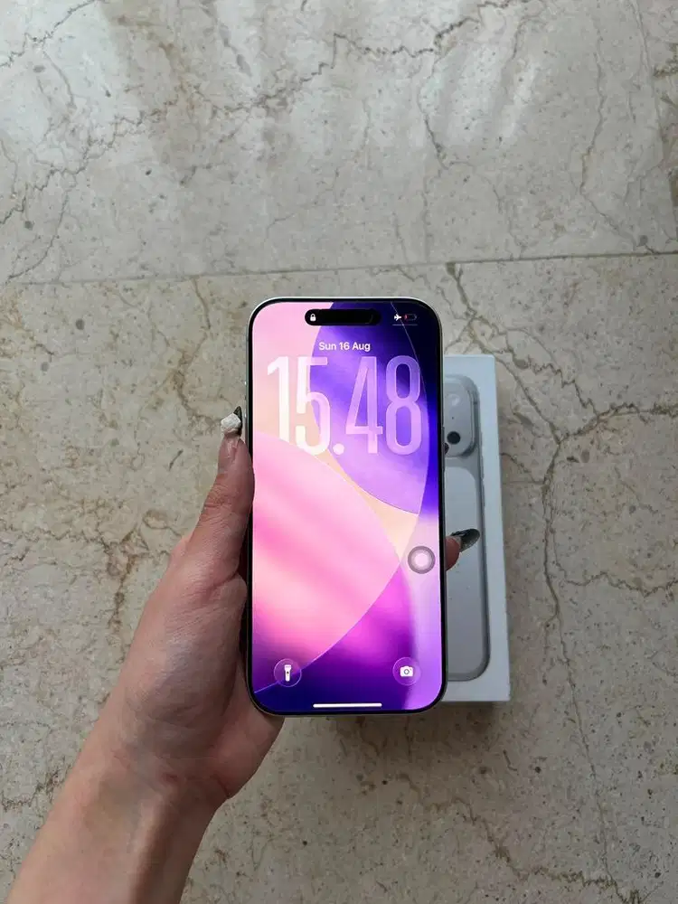 iPhone 17 Pro 256GB Silver — Like New | Fullset | iBox