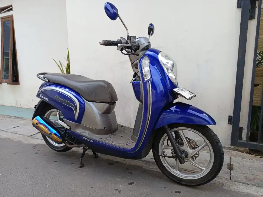 Honda scoopy esp 2015 lengkap mesin halus