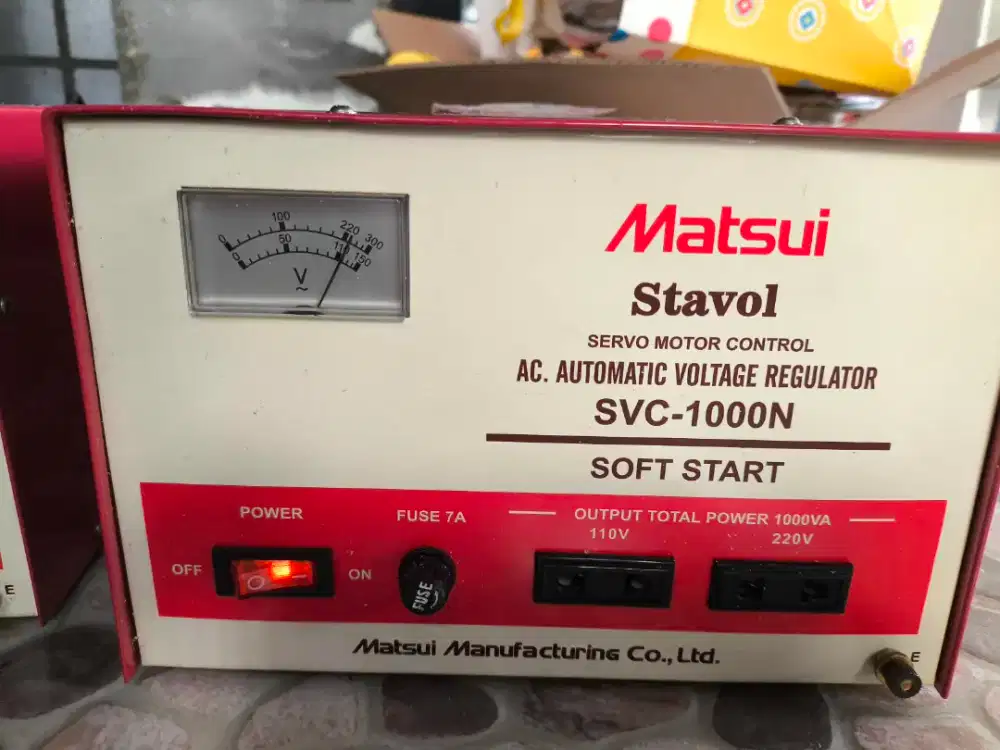STABILIZER MATSUNAGA 1000VA