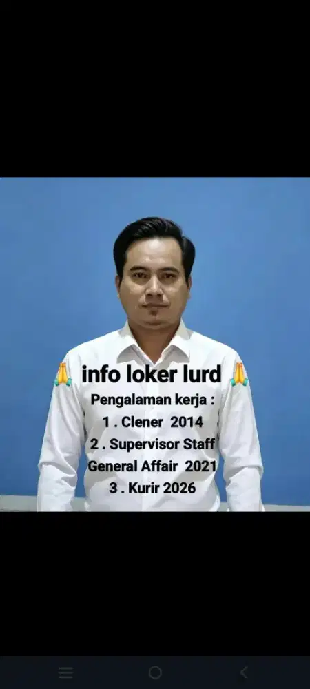 Mencari pekerjaan