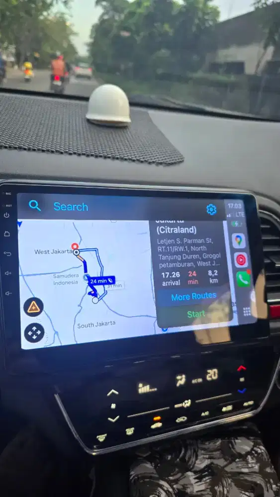 Head unit orca kondisi bagus