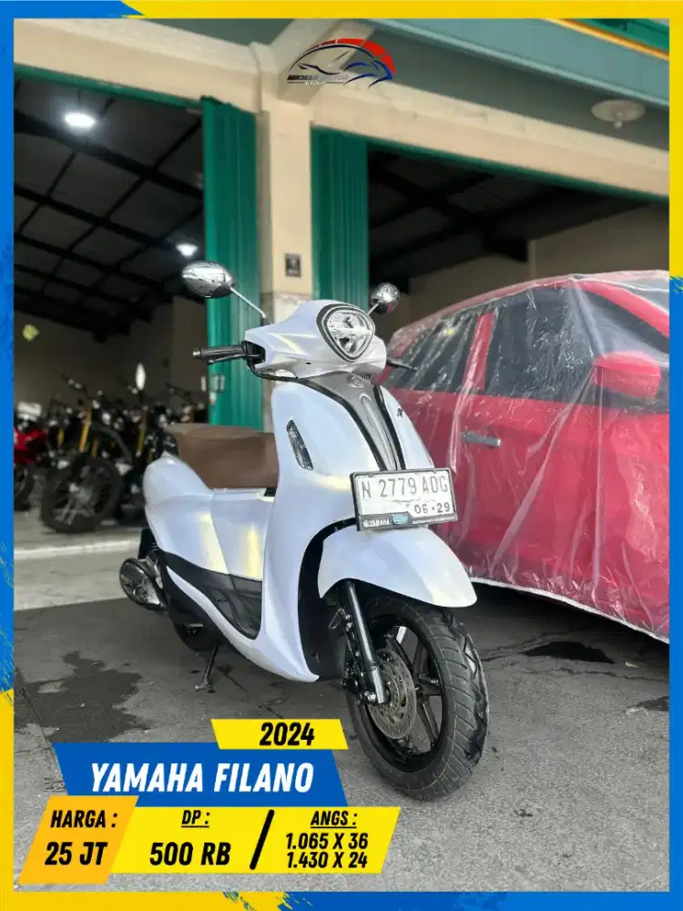 YAMAHA GRAND FILANO 2024 GASS POLL MASZEEHH HIKMAH MOTOR KEPUH MALANG