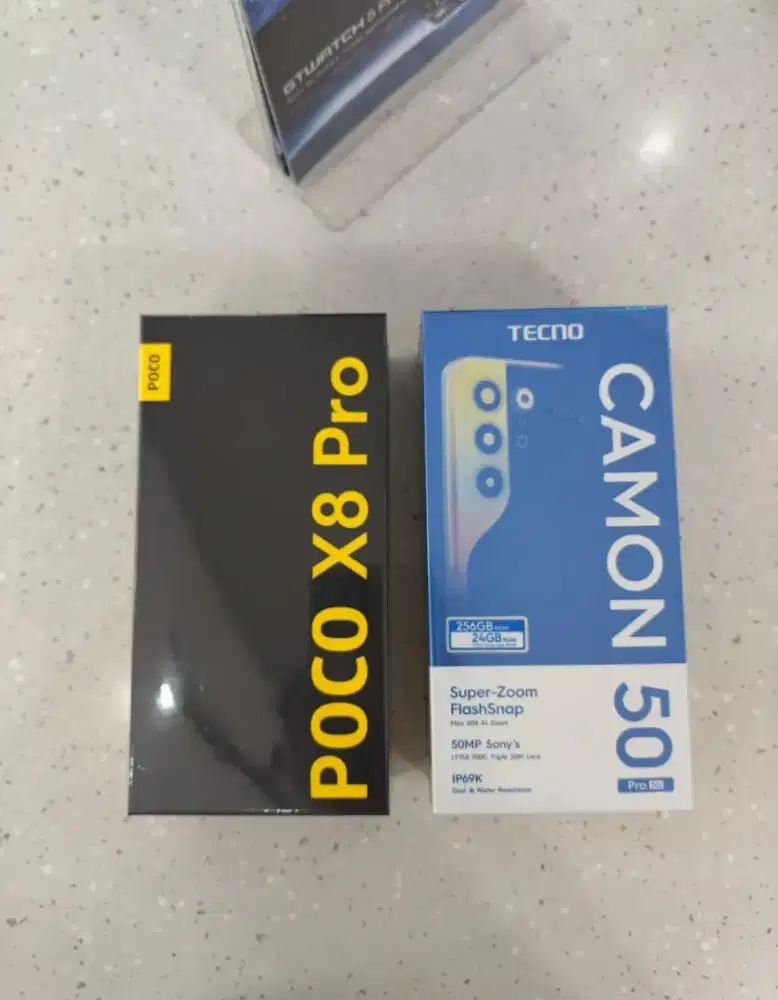 Poco x8 pro dan Tecno camon 50 pro