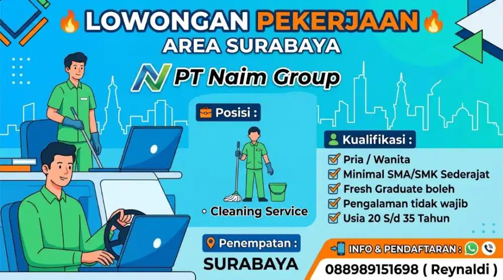lowongan cleaning service