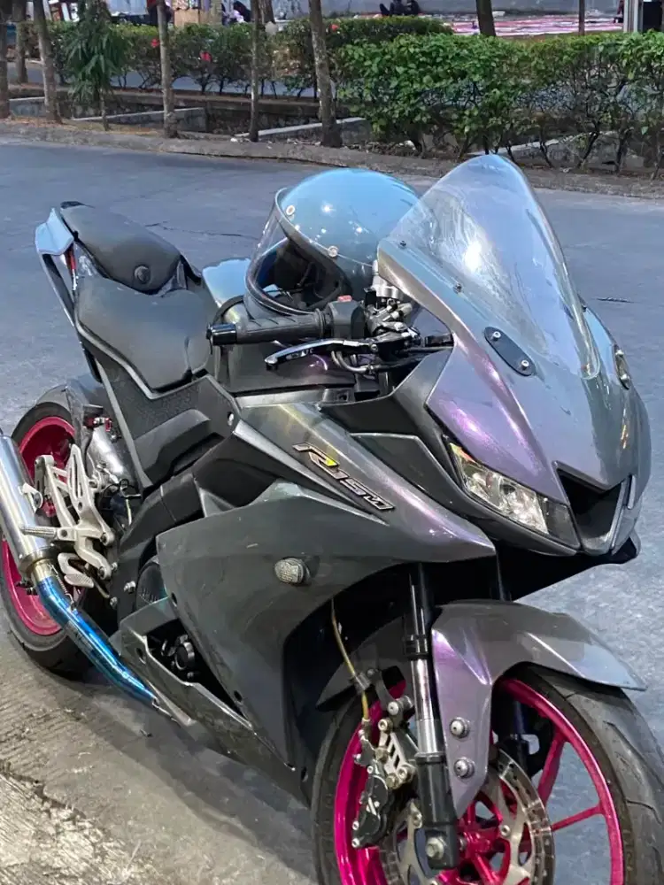 Dijual yamaha R15 tahun 2016 custom hedon