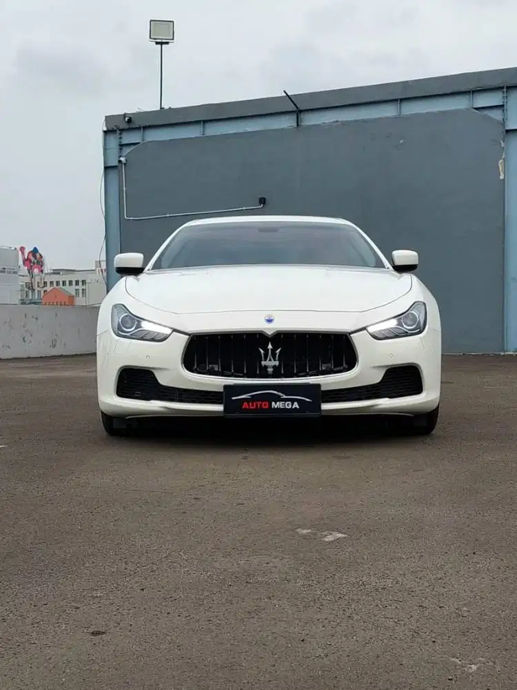Maserati Ghibli V6 Twin Turbocharged M157 ( Ferrari F160 Engine ) 2014
