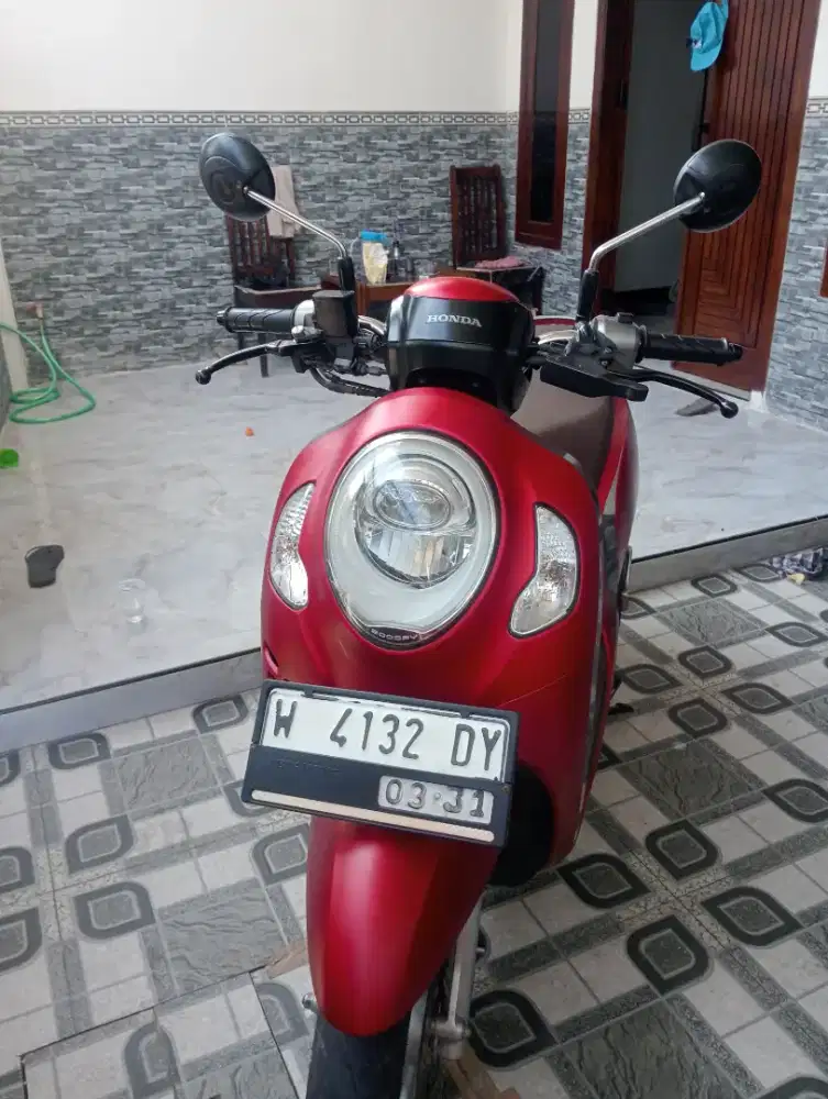 Scoopy 2021 prestic w gersik pjk baru mulus