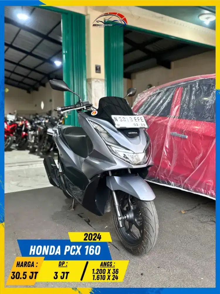 HONDA PCX 160 2024 MURAH MERIAH BOSKU HIKMAH MOTOR KEPUH MALANG