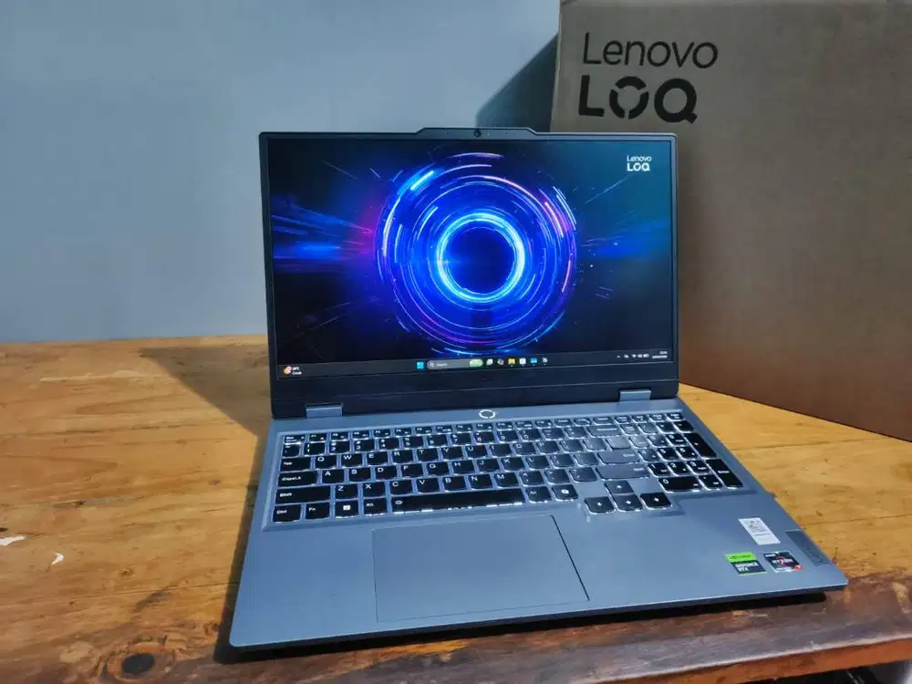 LOQ 15ARP9 Ryzen 7 7435HS 12/512GB RTX 4060 8GB Garansi Januari 2027