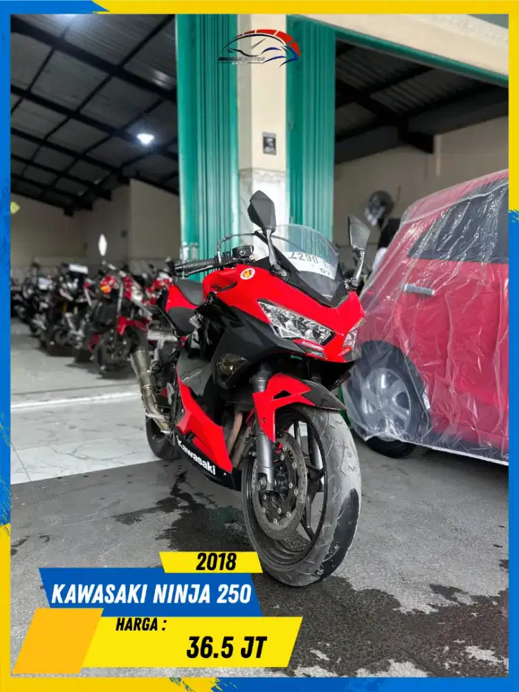 KAWASAKI NINJA 250 2018 LIKE NEW BOSSKU HIKMAH MOTOR KEPUH MALANG