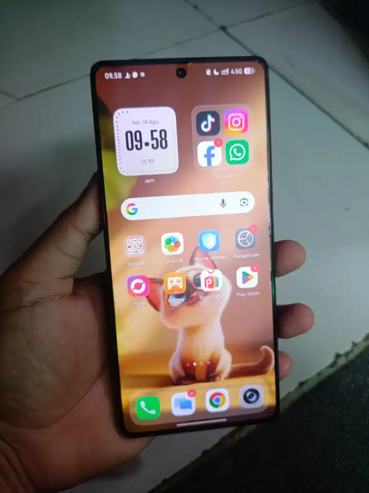 Infinix note 50 ram 8/256gb Nfc mulus fullset lengkap orian semua