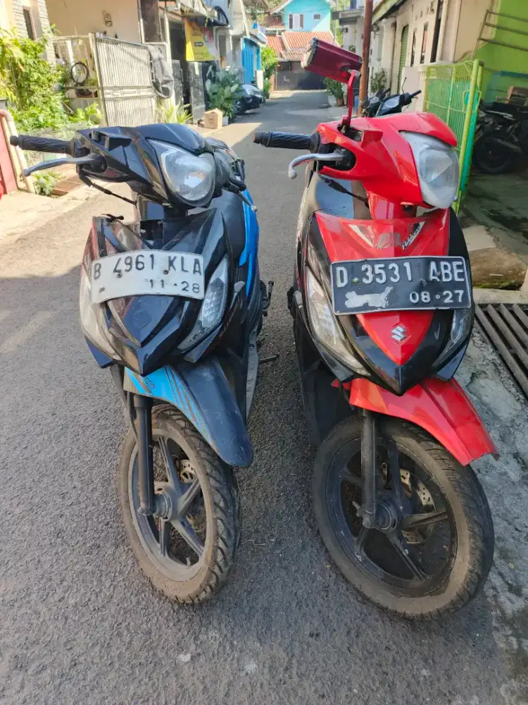 Sepasang suzuki address 2016 D bdg n 2018 B bekasi