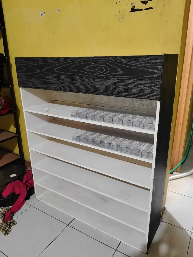 Backwall minimarket / Rak gantung display rokok