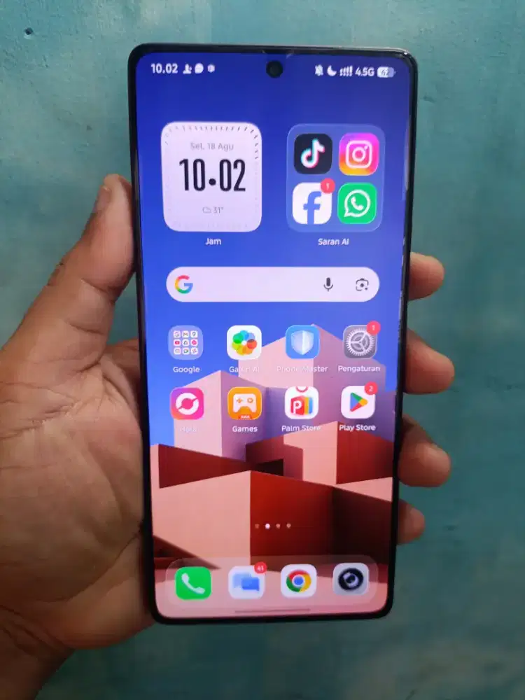 Infinix note 50 ram 8/256gb Nfc mulus nominus fullset orian wireles
