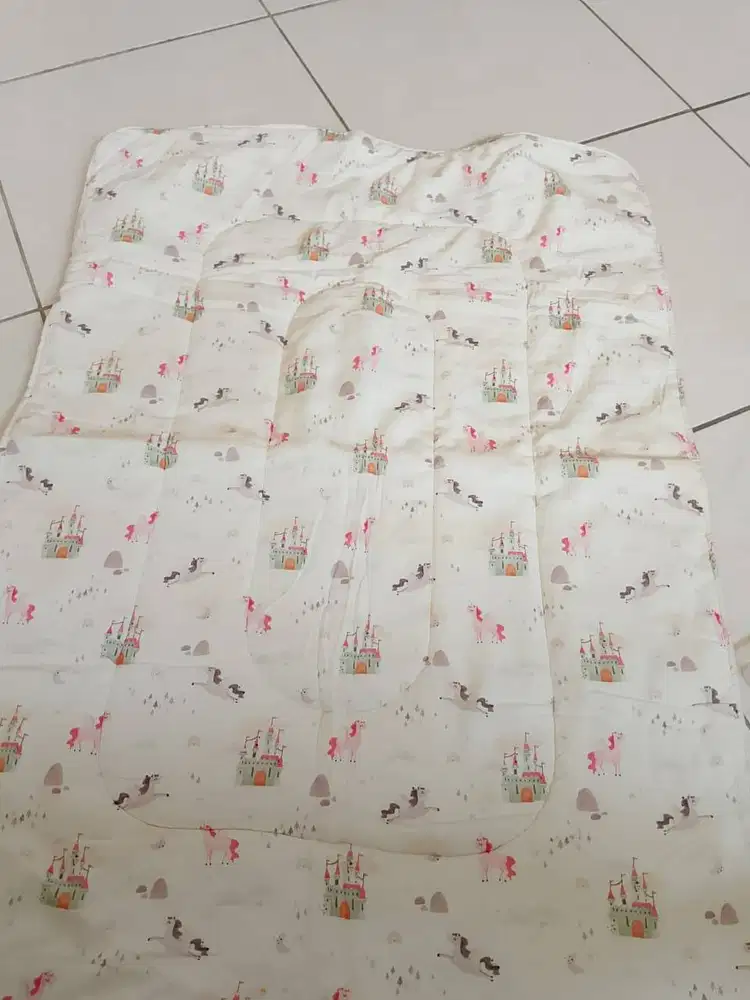Cradle Doodle Organic Baby Blanket Selimut Bayi Anak 70x100cm