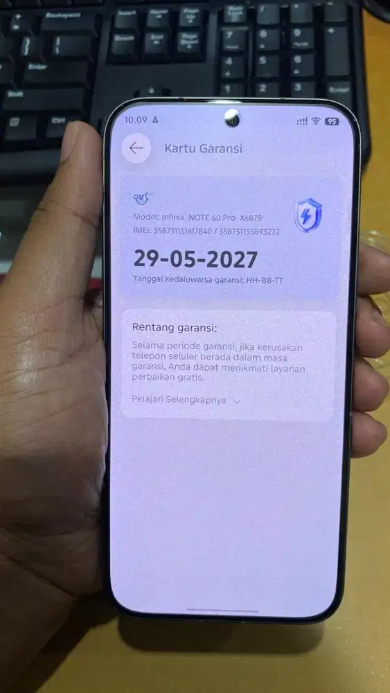 Infinix note 60 pro, 8/256 mulus terawat