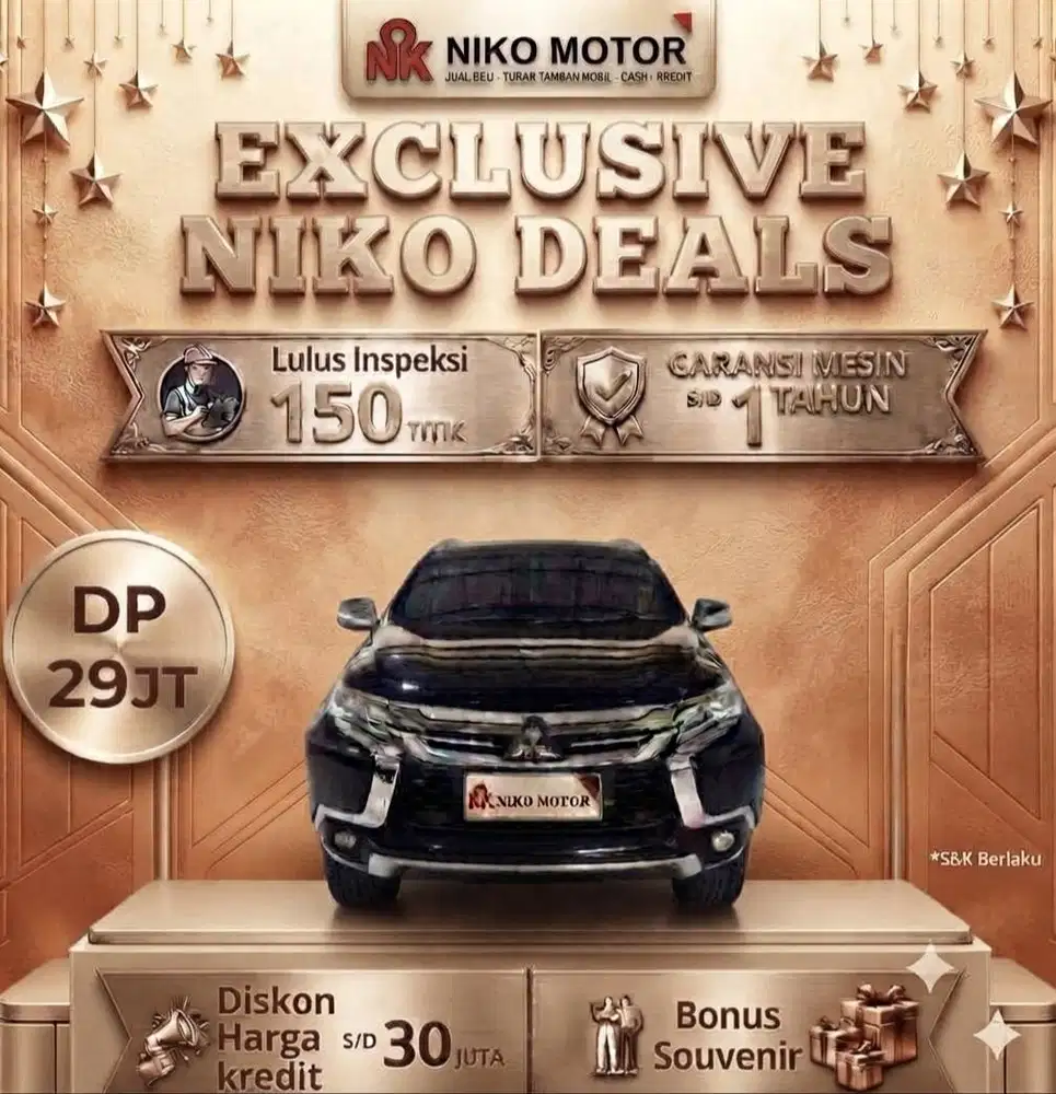 ANTIK KM80RB++ PAJERO DAKAR ULTIMATE 2017 AT :2016|2018