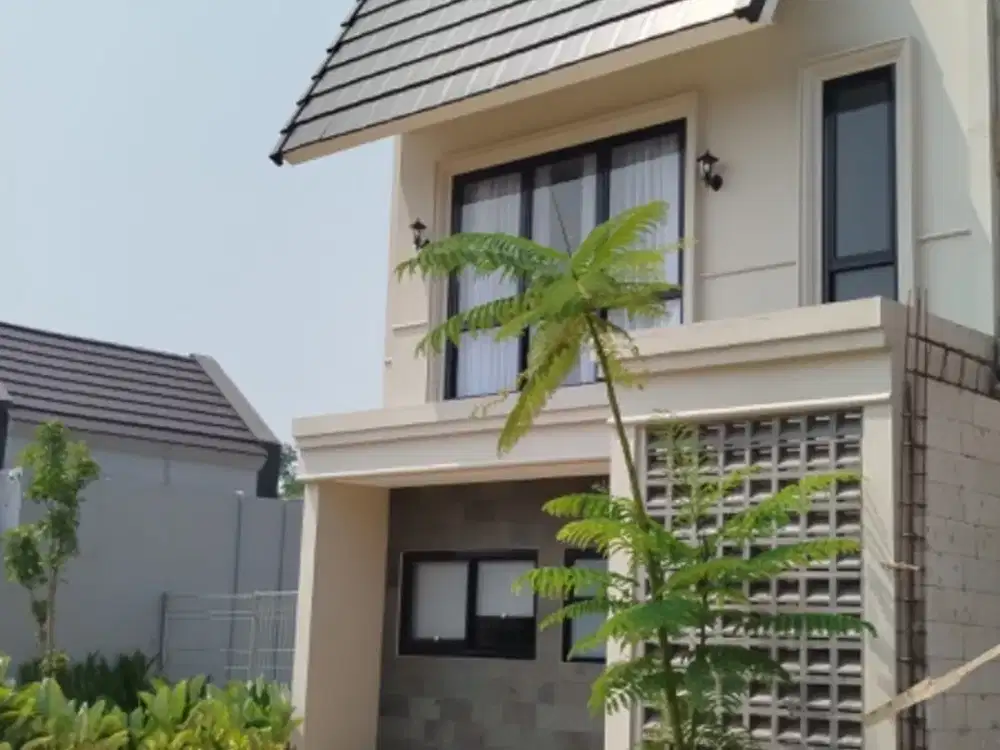 RUMAH IMPIAN DI CIBUBUR CLUSTER NYAMAN LOKASI STRATEGIS SELANGKAH KE JAKARTA TIMUR