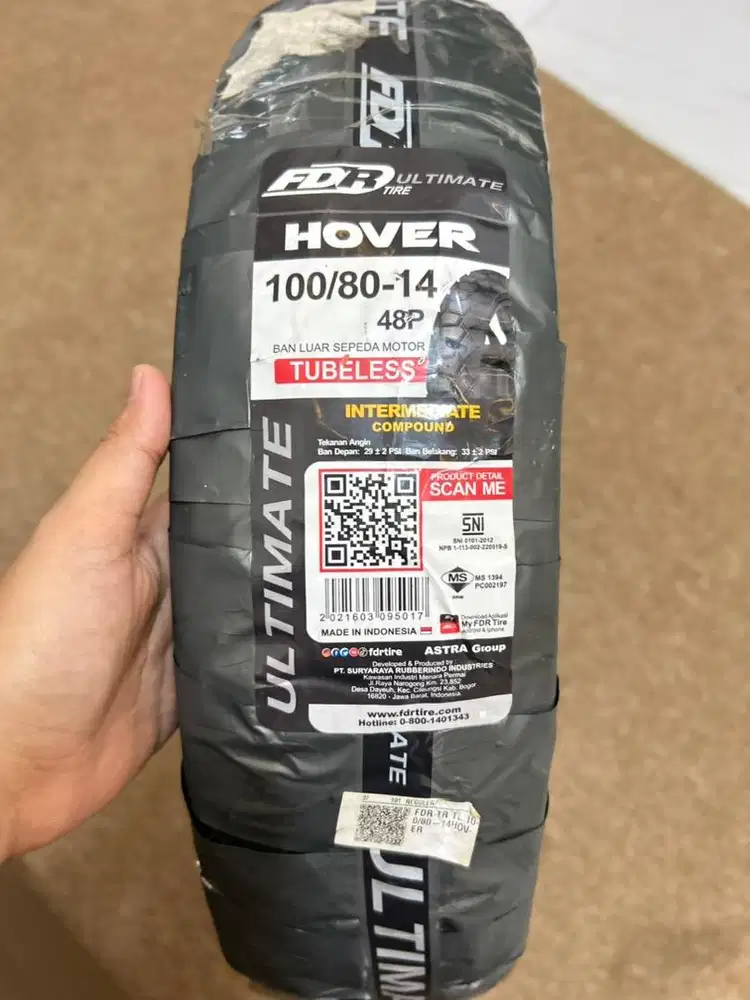 Dijual BAN Tubeless 14