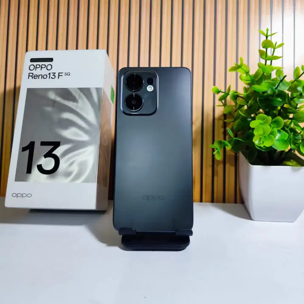 Oppo Reno 13F 5G NFC ram 8/256 fullset mulus
