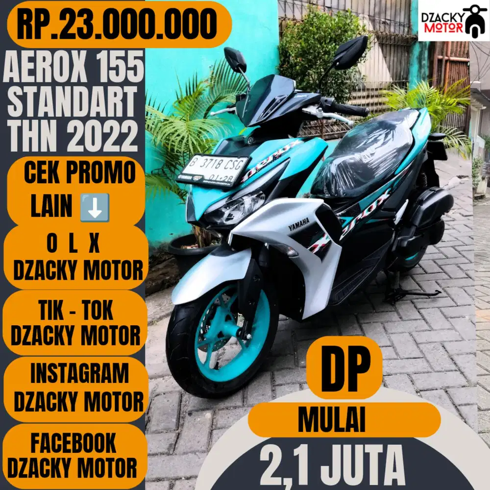 AEROX 155 STANDART 2022 SECOND LIKE' NEW