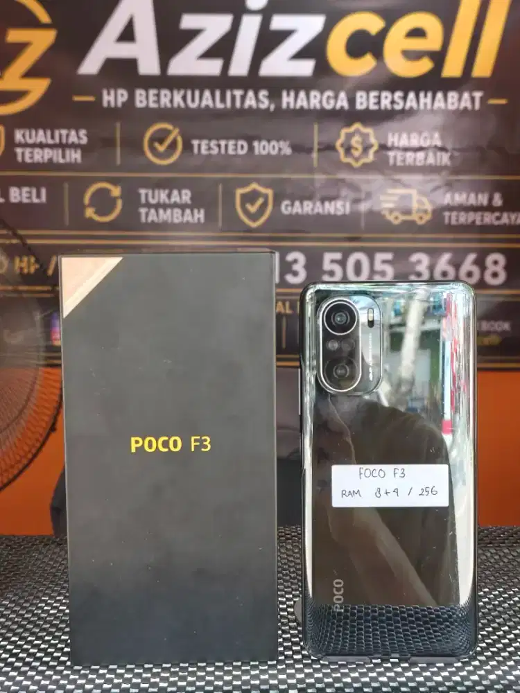 POCO F3 RAM 8+4/256