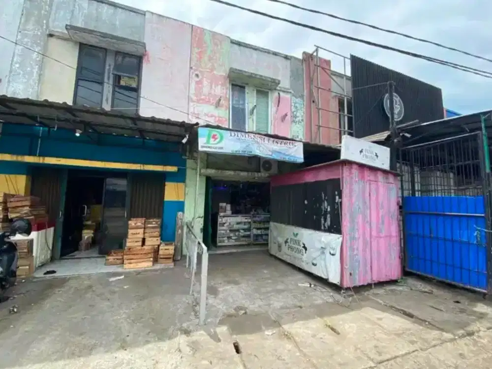 Dijual Ruko 2 Lantai Cocok Untuk Usaha, Lokasi Strategis Pinggir Jalan Raya Utama Pasar Kemis Tangerang