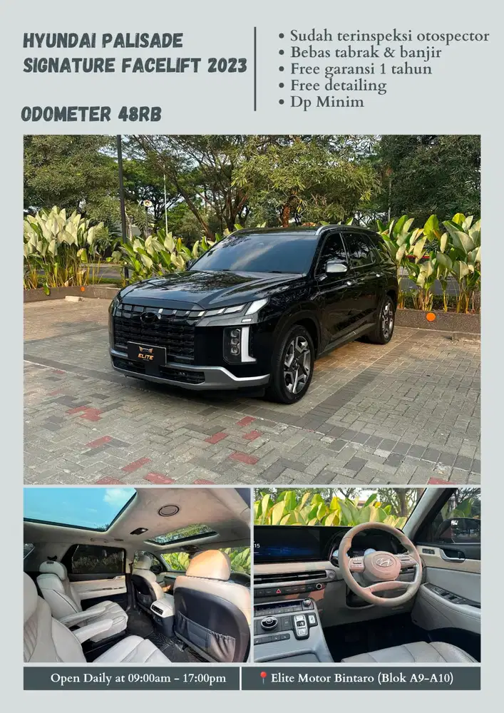 Hyundai Palisade Signature Facelift 2023