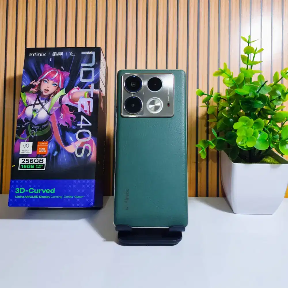 Infinix note 40s NFC ram 8/256 fullset