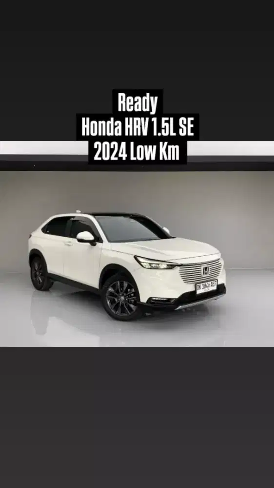 Honda HRV 1.5 SE 2024 Record Low km