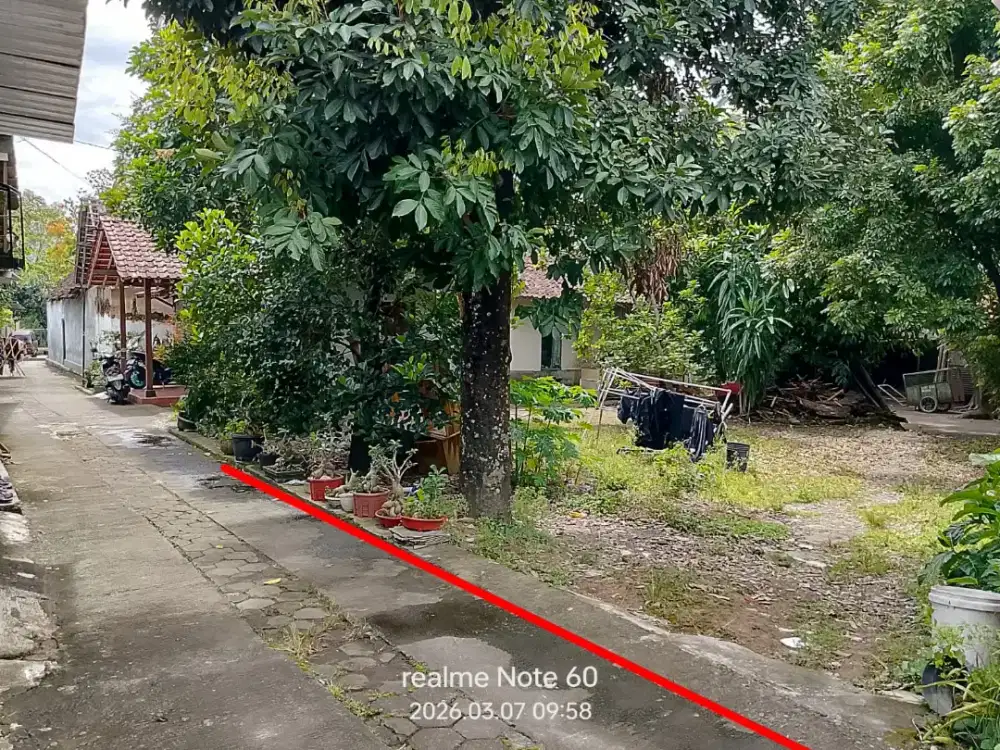 Termurah, tanah dekat embung Potorono di Ngipik Banguntapan Bantul Ygy