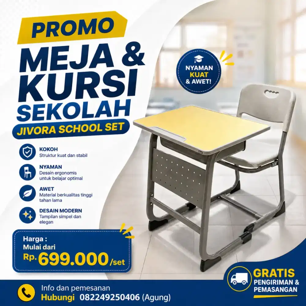 MEJA & KURSI SEKOLAH MURAH